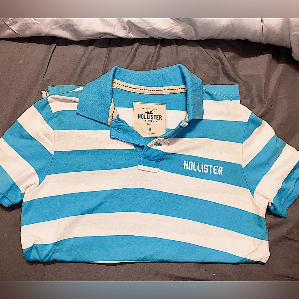 Men’s Medium Striped Hollister Polo